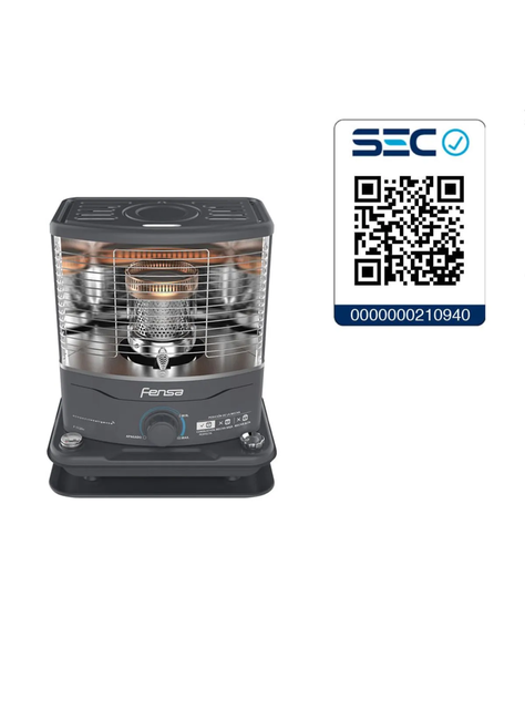 Estufa Parafina Mecha Fensa 4 Litros Potencia 2,7Kw-0