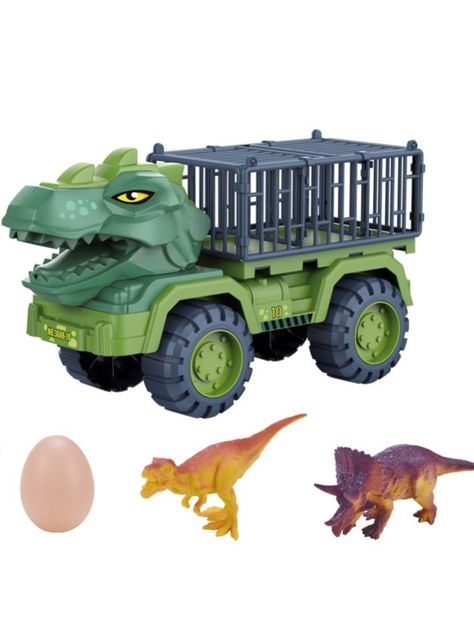 Auto Dinosaurio   Camion Trasportador-1