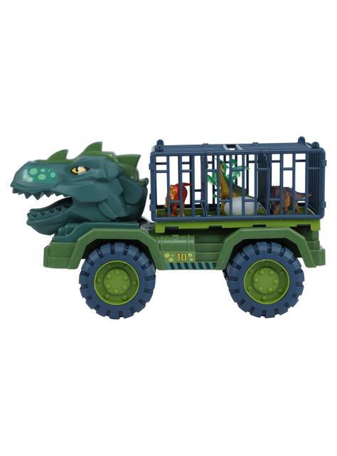 Auto Dinosaurio   Camion Trasportador-3