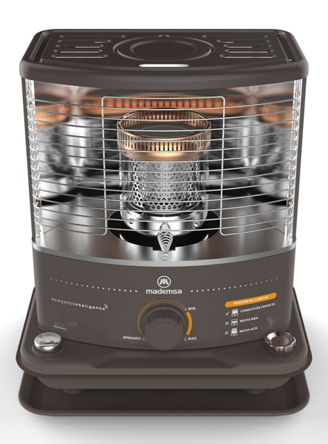 Estufa Parafina Mecha  4 Litros 2,7 Kw-0