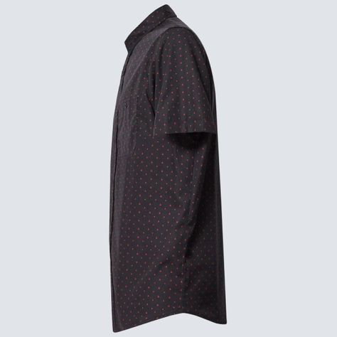 Camisa Oakley Kinney SS Hombre Negro-2