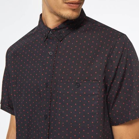 Camisa Oakley Kinney SS Hombre Negro-5
