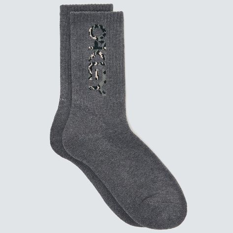 Calcetines Oakley B1B 2.0 Hombre New Athletic Grey-1
