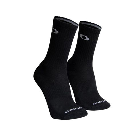 Tripack Calcetines  Essential Crew Oakley Negro-0