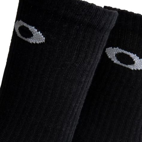 Tripack Calcetines  Essential Crew Oakley Negro-2