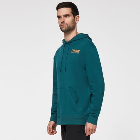 Polerón Oakley Freeride Fleece Hombre Bayberry-1