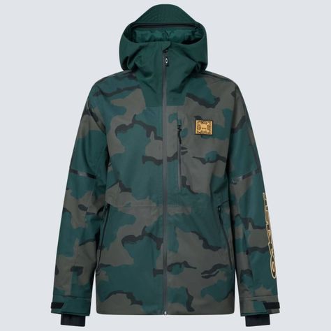 Chaqueta Oakley Snow TC Gunn 2.0 RC Shell Hombre Verde-0