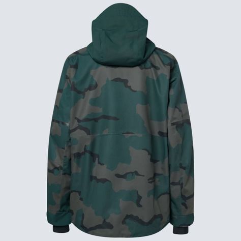 Chaqueta Oakley Snow TC Gunn 2.0 RC Shell Hombre Verde-4