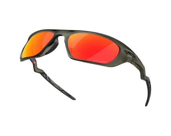 Lentes Oakley Lateralis  Prizm Ruby/Matte Olive Ink Frame-3