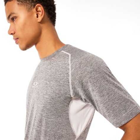 Polera Oakley O-Fit RC SS Hombre Uniform/Lunar Heather-3