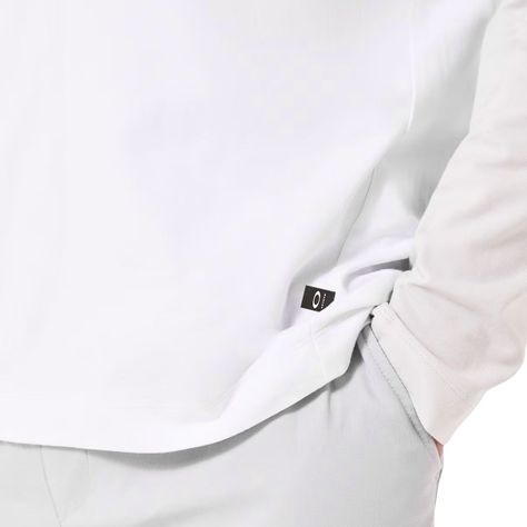 Polera Hombre All Day SS Oakley White-3