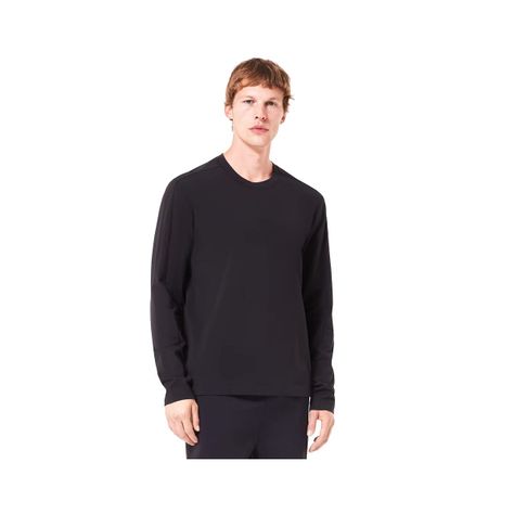 Polera Hombre All Day SS Long Oakley Blackout-0