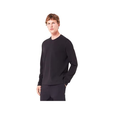 Polera Hombre All Day SS Long Oakley Blackout-1