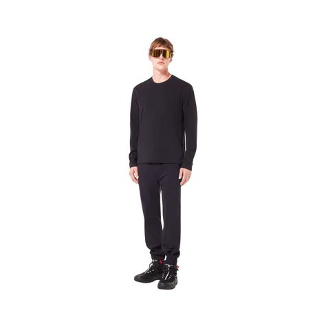 Polera Hombre All Day SS Long Oakley Blackout-3