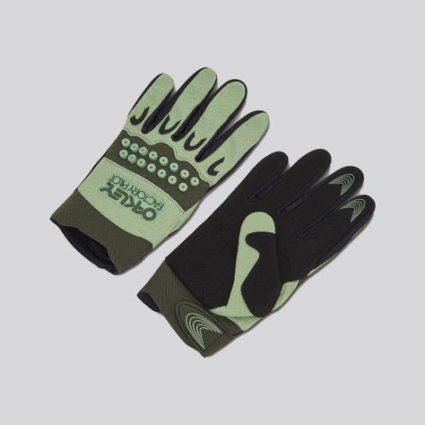 Guantes MTB  Switchback Oakley New Dark Brush/New Jade-0