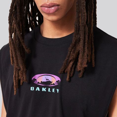 Polera Hombre Sunny Rogue B1B Oakley Black-4