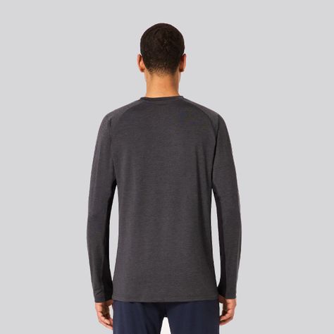 Polera Hombre O-Fit RC Oakley Black/Gray Heather-2