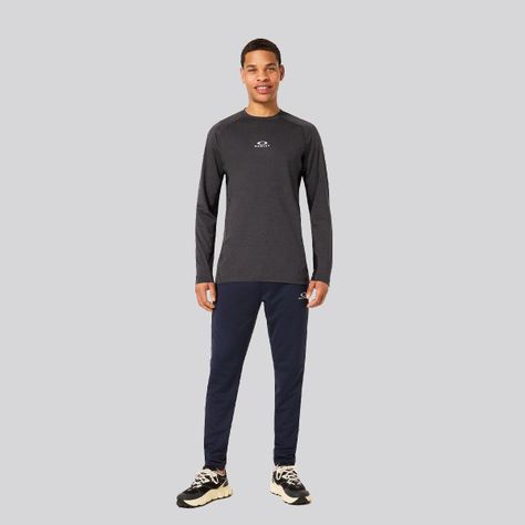 Polera Hombre O-Fit RC Oakley Black/Gray Heather-3