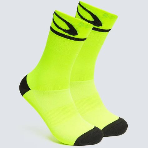 Calcetines Oakley Cadence Hombre Amarillo-0