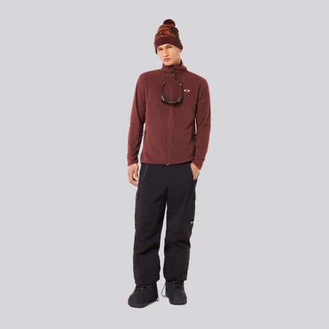 Polerón Hombre Alpine Oakley Grenache-2