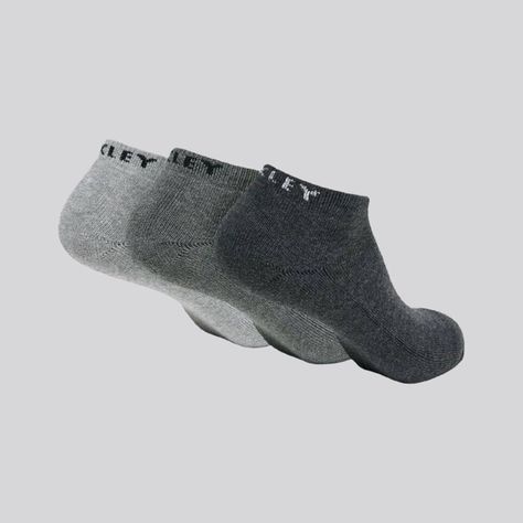 Tripack Calcetines  Solid Oakley Dark Grey Heather-1