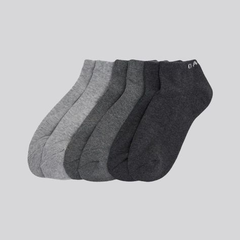 Tripack Calcetines  Solid Oakley Dark Grey Heather-2