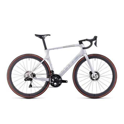 Bicicleta Ruta Cube Agree C:62 Slt Silver´N´Black 58 Cm/ L-0