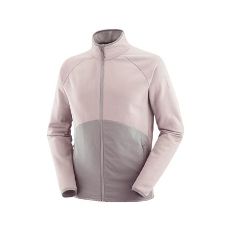 Polerón Hombre Essential Warm Fz Mid M Gris Salomon-0