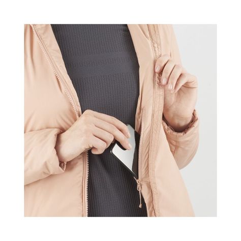Chaqueta Outrack Insulated Rosa Salomon-1