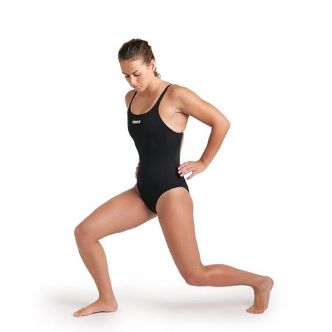 Traje De Baño Mujer Swim Pro Solid Bla Arena-2
