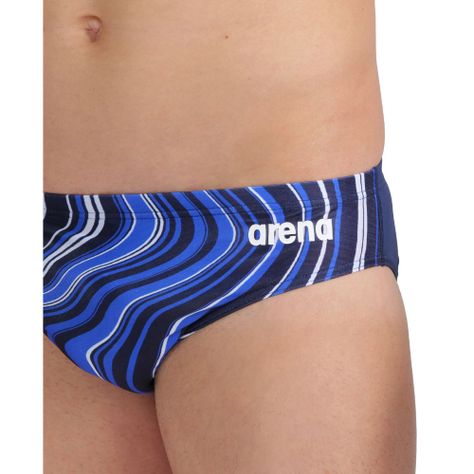 Zunga Hombre Briefs Marbled  Azul Arena-3
