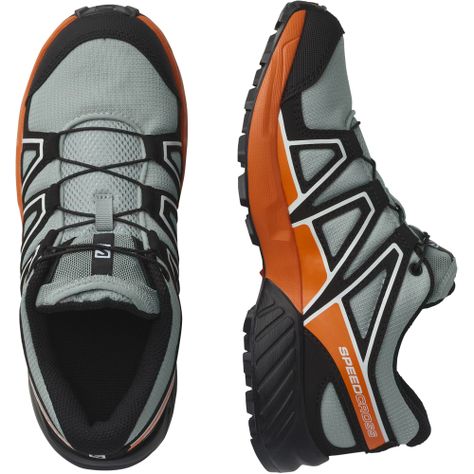 Zapatilla Niño Speedcross Gris Salomon-5