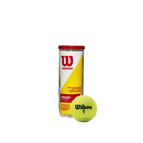 Pelota Champ Xd Tball 3 Ball Can (En Blanco) Wilson-0