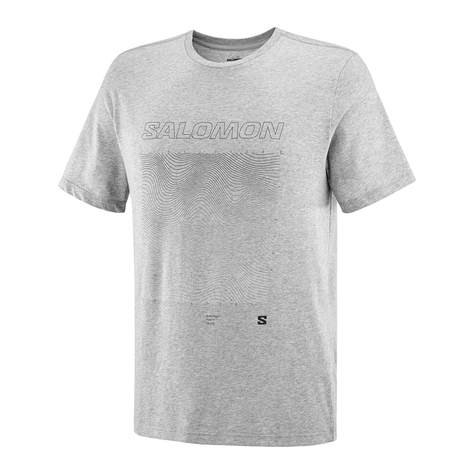 Polera Hombre Graphic Ss Tee M Gr Salomon-0