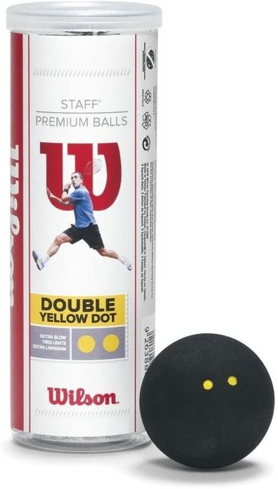 Pelota Staffsquash3Ball Tubedbyel Wilson-0