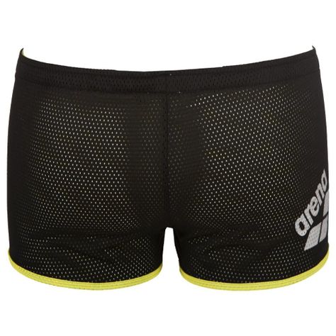Short Hombre Entrenamiento Square Cut Negro Arena-0
