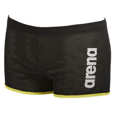Short Hombre Entrenamiento Square Cut Negro Arena-2