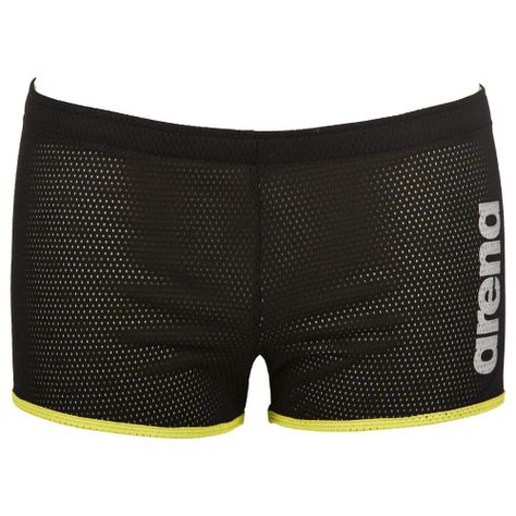 Short Hombre Entrenamiento Square Cut Negro Arena-3