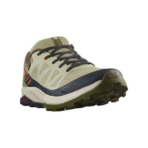 Zapatilla Hombre Outrise Gtx Verde Salomon-1