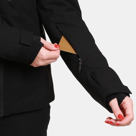 Chaqueta Mujer Valera Negro Kilpi-3