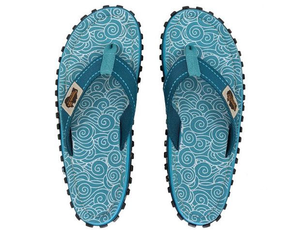Sandalia Mujer Íslander Flip-Flop Azul Gumbies-0