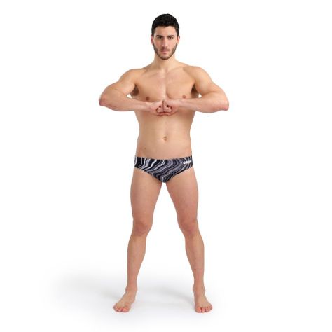 Zunga Hombre Marbled  Negro Arena-6