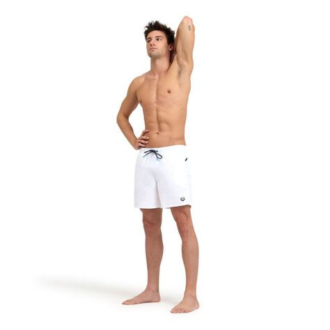 Short Playa Hombre Pro_File Blanco Arena-5
