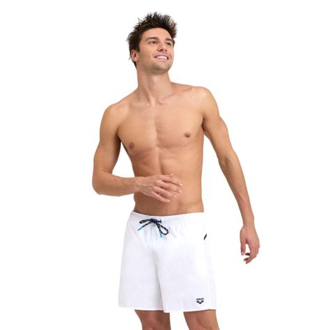 Short Playa Hombre Pro_File Blanco Arena-4