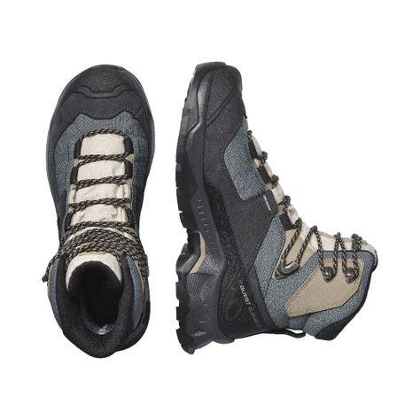 Zapatilla Mujer Quest Element GTX Marrón Salomon-3