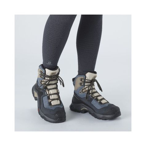 Zapatilla Mujer Quest Element GTX Marrón Salomon-5