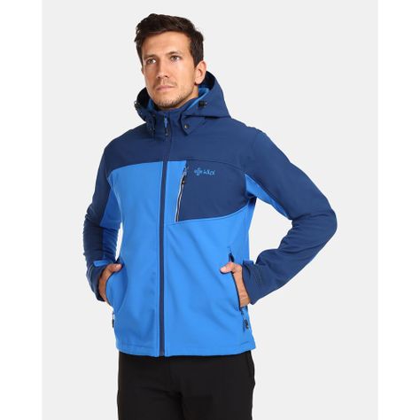 Chaqueta Softshell Hombre RAVIO-M Azul Kilpi-3