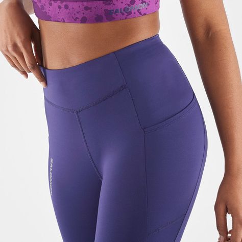 Calzas Mujer Cross Warm Tight W Astral Aura Salomon-5