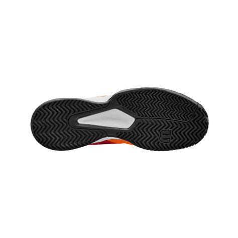 Zapatillas Tennis Devo 2.0 Rojo Naranja Wilson-2