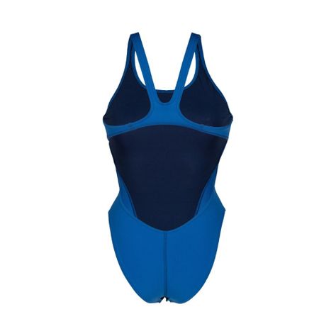 Traje De Baño De Una Pieza Mujer Team Swim Tech  Azul Arena-4